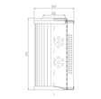 D151T10A Hydraulikfilterelement (Druckfilter)