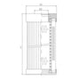 D153T10B Hydraulikfilterelement (Druckfilter)