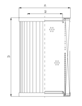 R434G06 Hydraulikfilterelement (Rücklauffilter)