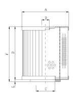 D220C10 Hydraulikfilterelement (Druckfilter)