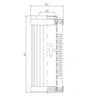 D511G10B Hydraulikfilterelement (Druckfilter)