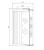 D615T25 Hydraulikfilterelement (Druckfilter)
