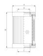 D642G06 Hydraulikfilterelement (Druckfilter)