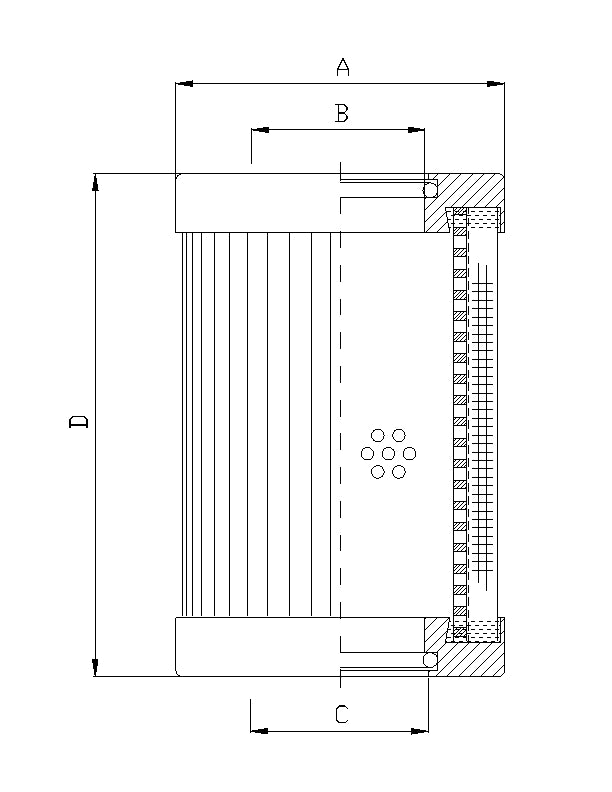D644G10V Hydraulikfilterelement (Druckfilter)