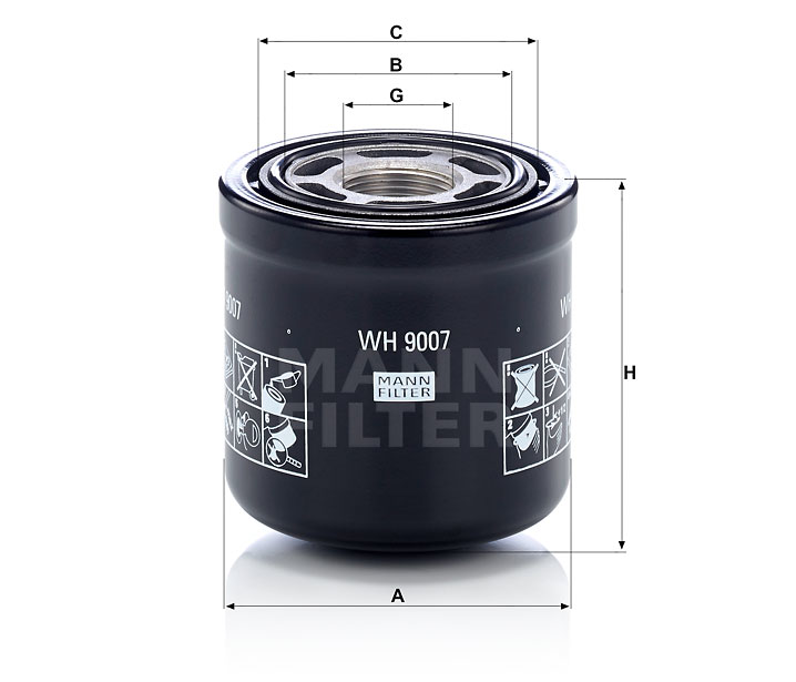 WH 9007 Wechselfilter -Auslaufartikel-