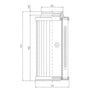 D731G10BV Hydraulikfilterelement (Druckfilter)