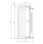 D732G03BV Hydraulikfilterelement (Druckfilter)