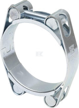 Schlauchschelle, 55-65 mm, zwei Schrauben, Doppelband, DIN912, verzinkt, Kramp