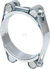 Schlauchschelle, 75-85 mm, zwei Schrauben, Doppelband, DIN912, verzinkt, Kramp