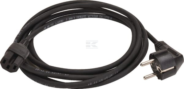 Euro-Gerätekabel 3m kpl.