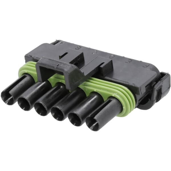 Steckergehäuse 6 P Fem. WP