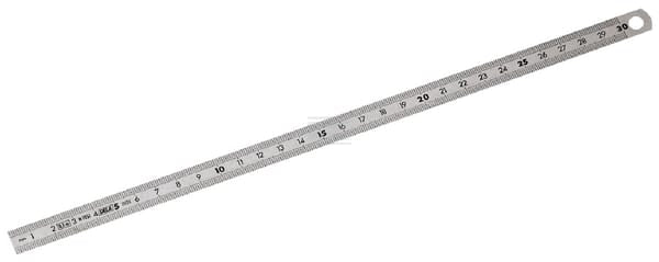 Lineal, flex.  zweis., 500 mm