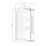 DHD1320G05V Hydraulikfilterelement (Druckfilter)