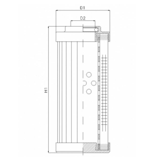 DHD240H10B/ESD Hydraulikfilterelement (Druckfilter)