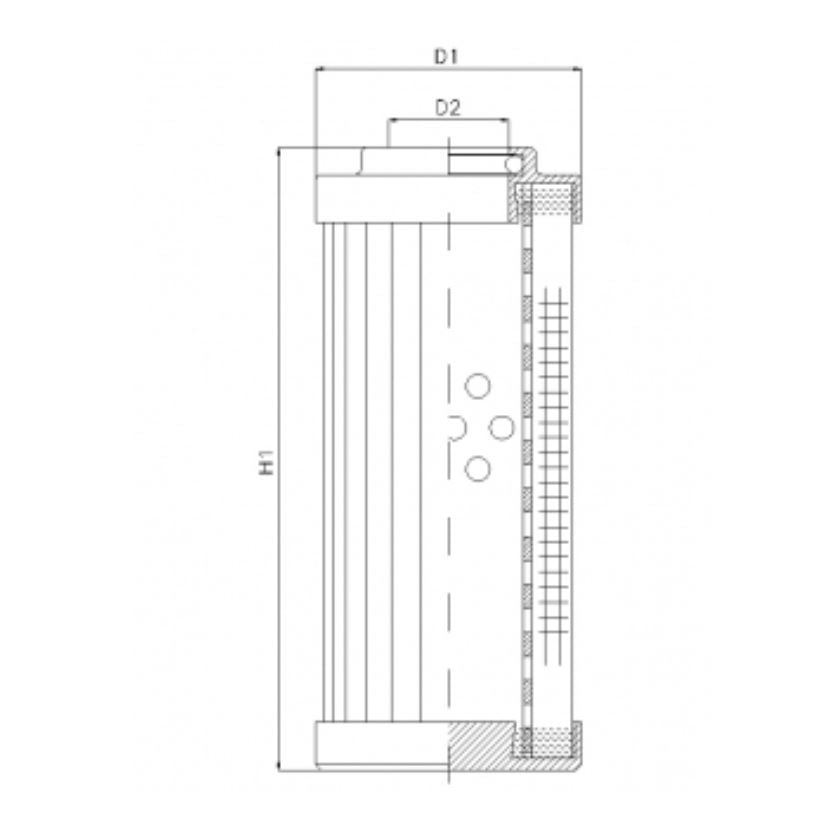 DHD330A03V Hydraulikfilterelement (Druckfilter)