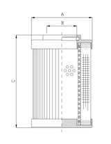 DHD660A03B Hydraulikfilterelement (Druckfilter)