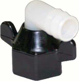 Drehbarer Winkeladapter 1/2" Barb x 1/2 "NPT-F
