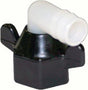 Drehbarer Winkeladapter 1/2" Barb x 1/2 "NPT-F