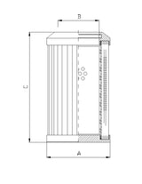 DMD243B60B Hydraulikfilterelement (Druckfilter)
