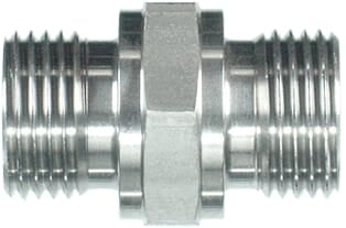 Gerades Anschlussstück M 3/8" BSP SS
