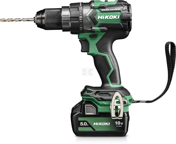 HiKOKI, Schlagschrauber, DV18DC, 18V, 5Ah, 2 mitgelieferter batterien, mit Werkzeugkoffer