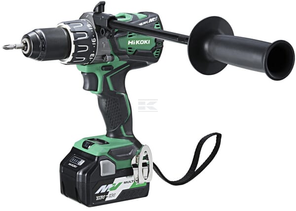 HiKOKI, Schlagschrauber, DV36DC, 36V, 2.5Ah, 2 mitgelieferter batterien, mit Werkzeugkoffer