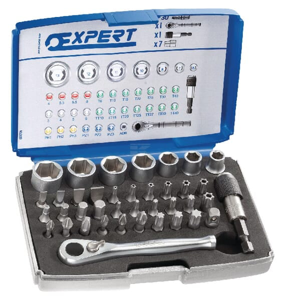Bit-Satz 1/4" 39-tlg.
