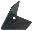 Häuflerspitze 110x110x4mm, gehärtet, flach, 1 Loch, passend für Rau