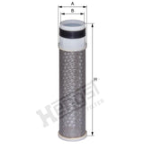 E1836LS Luftfilterelement (Sekundärelement)