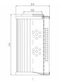 DHD55G15B Hydraulikfilterelement (Druckfilter)