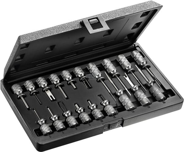 Werkzeugsatz f. Stecker 19tlg