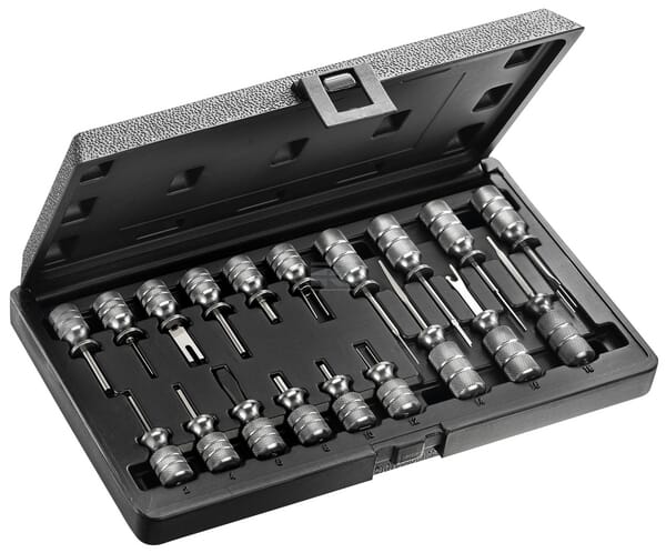 Werkzeugsatz f. Stecker 19tlg