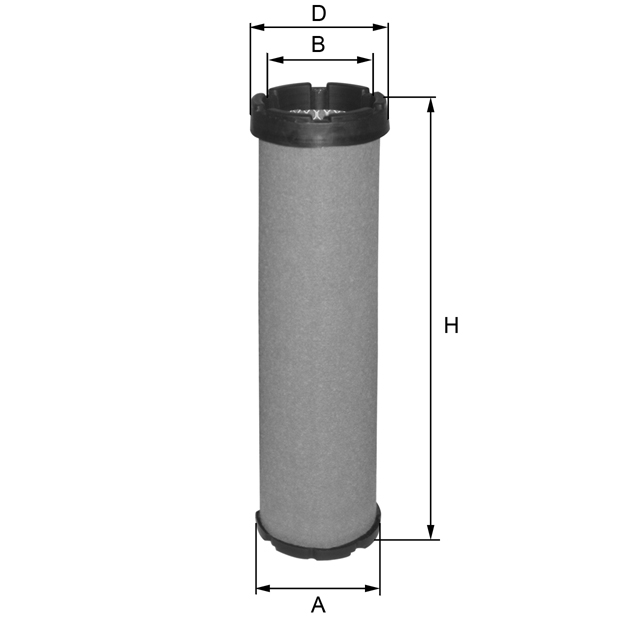 HP2661 Luftfilterelement (Sekundärelement)