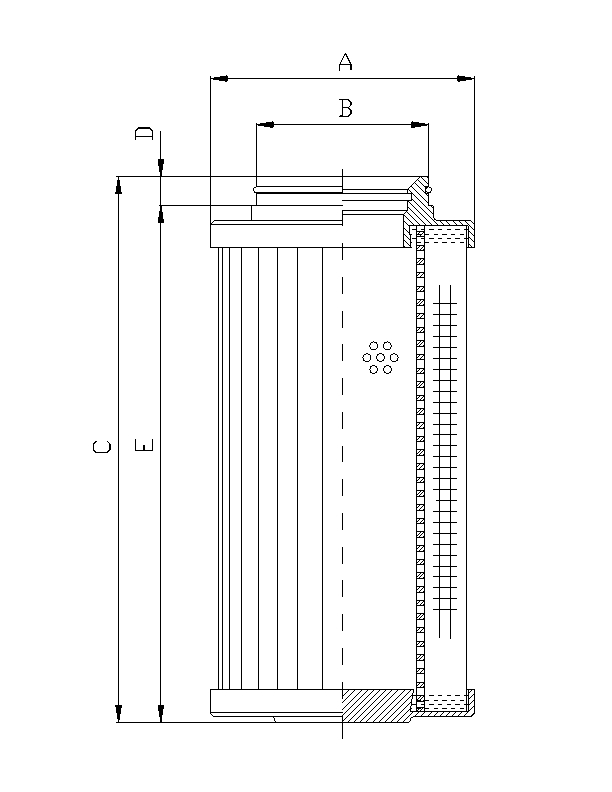 D730G03B Hydraulikfilterelement (Druckfilter)