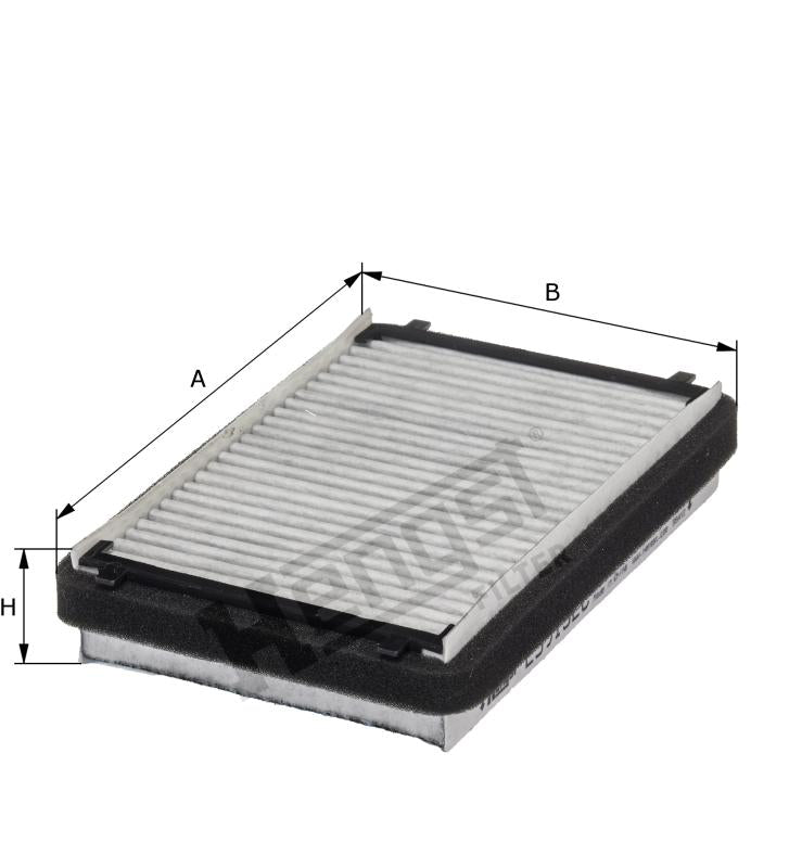 E5913LC Innenraumfilterelement (Aktivkohle)