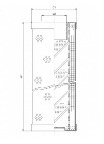 WG1087 Hydraulikfilterelement (Rücklaufffilter)