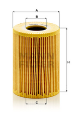 HU 9001 x Flüssigkeitsfilterelement (metallfrei)