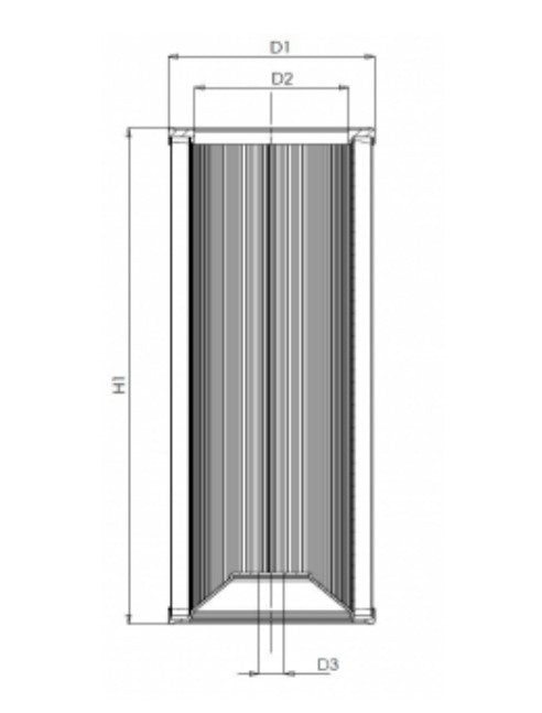 E712G06 Hydraulikfilterelement (Rücklauffilter)