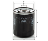 W 7062 Ölfilter SpinOn