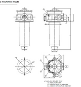 FR62R101T60BBB4001B000 Rücklauffilter