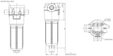 F100XD400G10ABB7LS000 Leitungsfilter (Druckfilter)