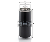 W 12 102 Wechselfilter SpinOn