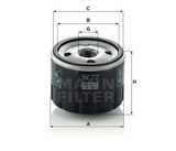W 77 Wechselfilter SpinOn