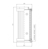 S430T25 Hydraulikfilterelement (Saugfilter)