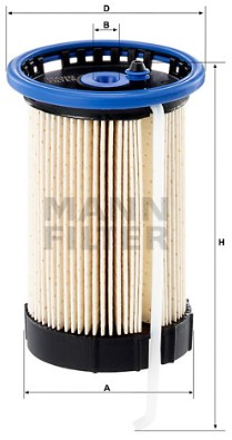 PU 8014 Kraftstofffilterelement (metallfrei)