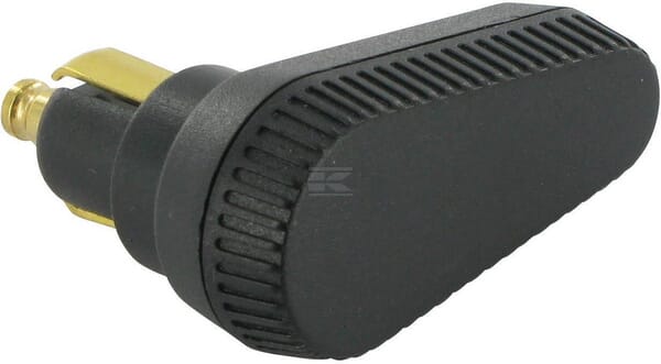 Stecker 2-pol. abgewinkelt