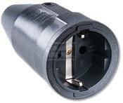 Kontrastecker Gummi 2P+RA