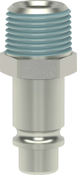 Stecknippel AG BSP 1/4"
