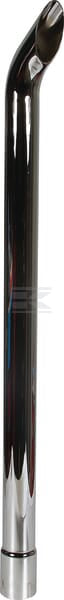Chrom-Auspuffrohr 102mm
