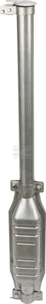 Auspuff mit Regenkappe 40 mm